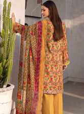 Rang By Motifz Digital Printed Lawn 3 Piece Unstitched Suit MT24D 4609 NAYLA